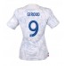 Billige Frankrike Olivier Giroud #9 Bortetrøye Dame VM 2022 Kortermet